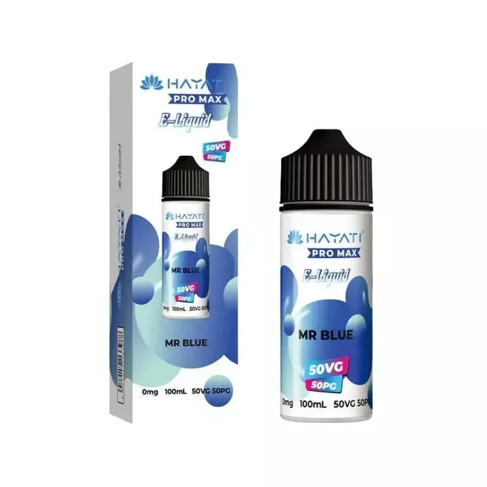 Hayati Pro Max Mr Blue 50/50 100ml Shortfill