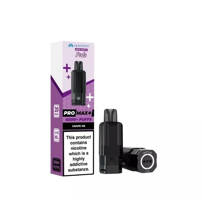 Hayati Pro Max Plus 6000 Grape GB Refill Pods
