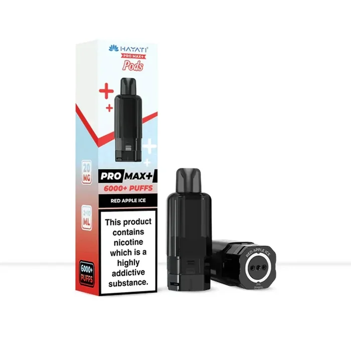 Hayati Pro Max+ Red Apple Ice Prefilled Vape Pods
