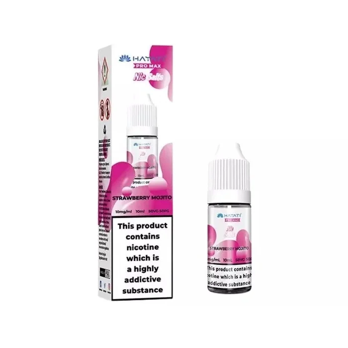 Hayati Pro Max Strawberry Mojito 10ml Nic Salt