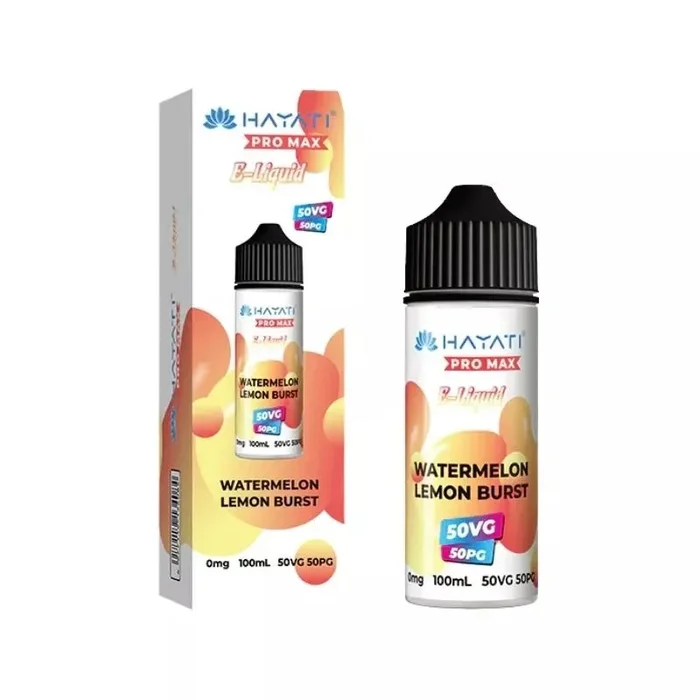 Hayati Pro Max Watermelon Lemon Burst 50/50 100ml Shortfill