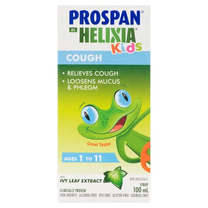 Helixia Kids Prospan Syrup Cough Ages, 1 to, 11, 100 ml