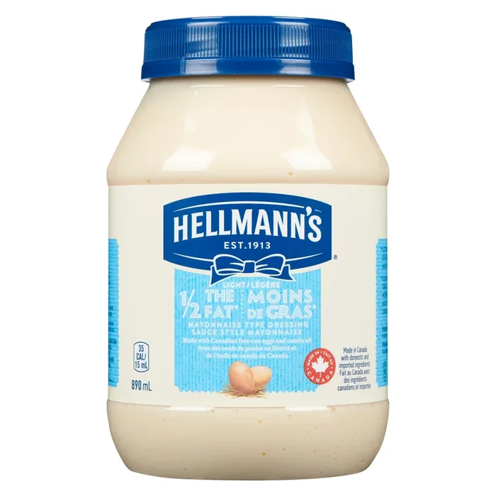 Hellmann’s Mayonnaise Type Dressing Light, 890 ml