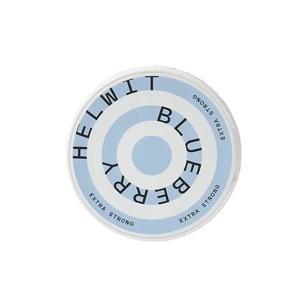 HELWIT – Extra Strong Blueberry Nicotine Pouches – 20 Pouches 15mg