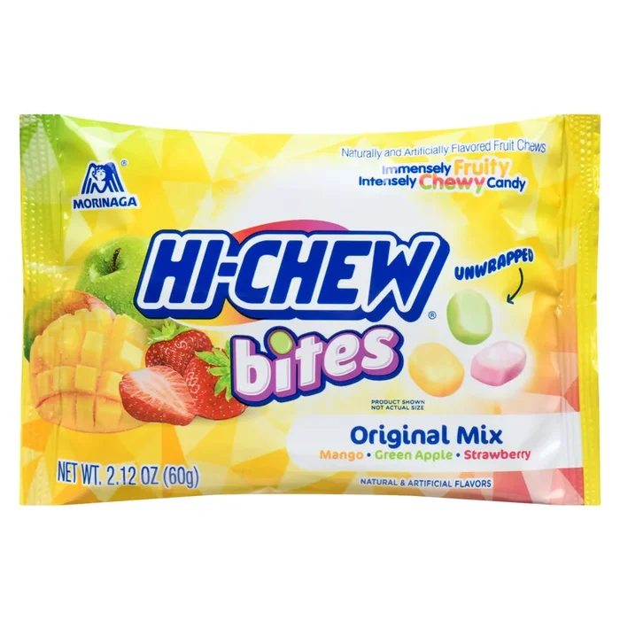 HI-CHEW Bites Candy Original Mix, 60 g