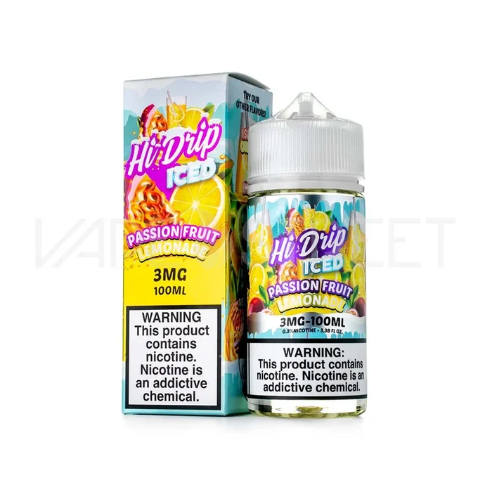 Hi-Drip Iced Passion Fruit Lemonade (100ml)