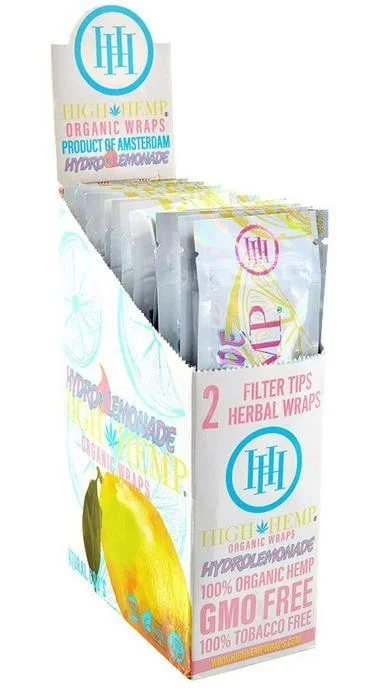 High Hemp Hydro Lemonade Wraps
