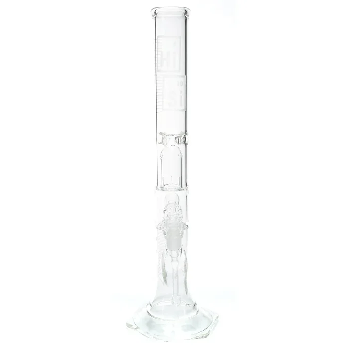 HiSi Double U Perc 17″ Straight Tube Water Pipe
