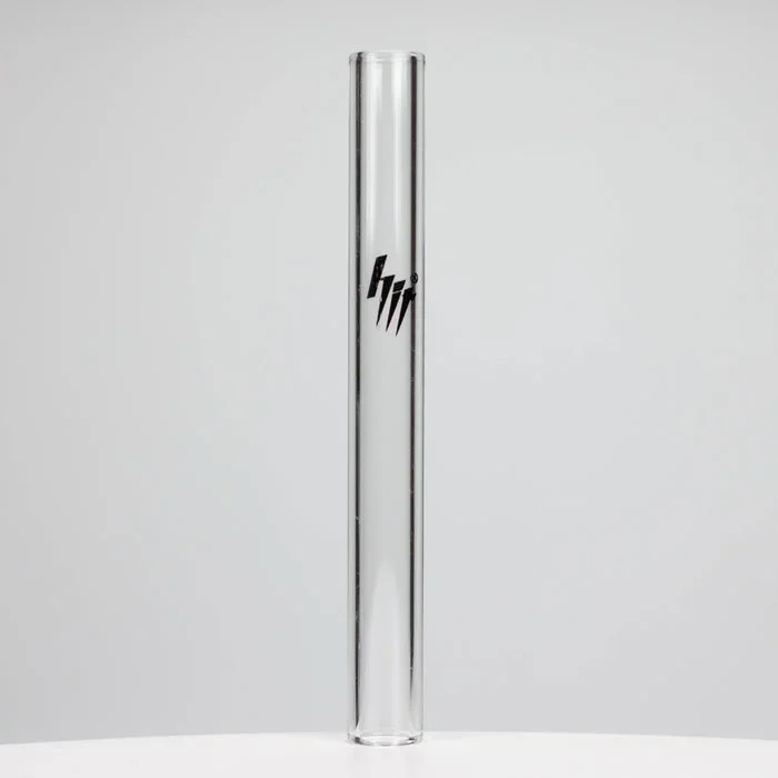 HIT Glass 4.25″ Clear Glass Tube straight pipe