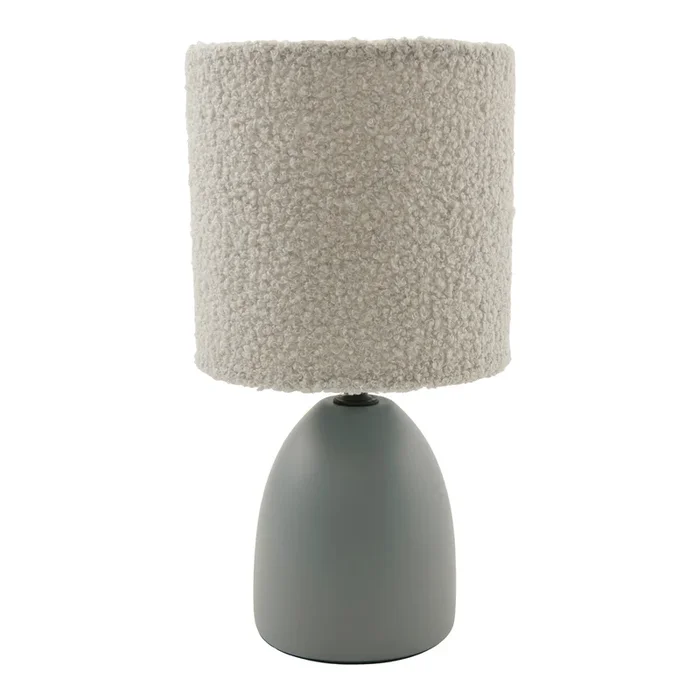HomeStyles Ceramic Sherpa Table Lamp, 6-in x 12-in.