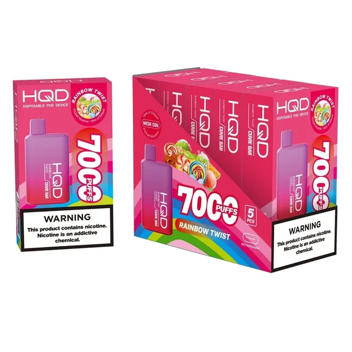 HQD Cuvie BAR Disposable Vape Device – 6PK