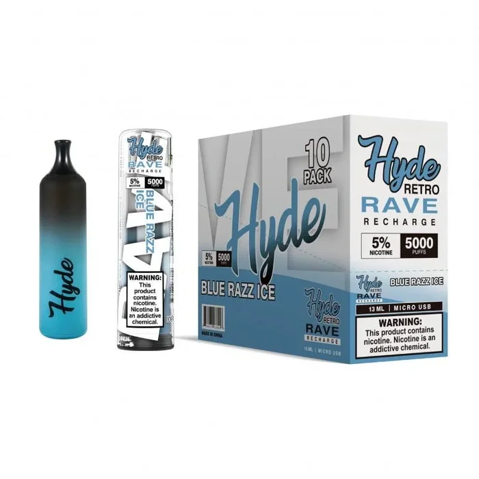 Hyde Retro Rave Recharge 5,000 puffs