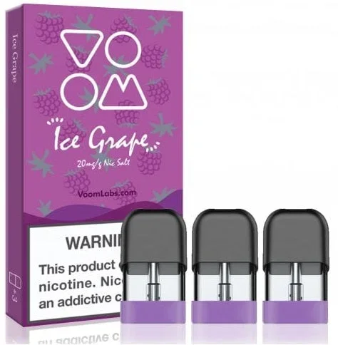 Ice Grape Voom Pod E Liquid Replacement