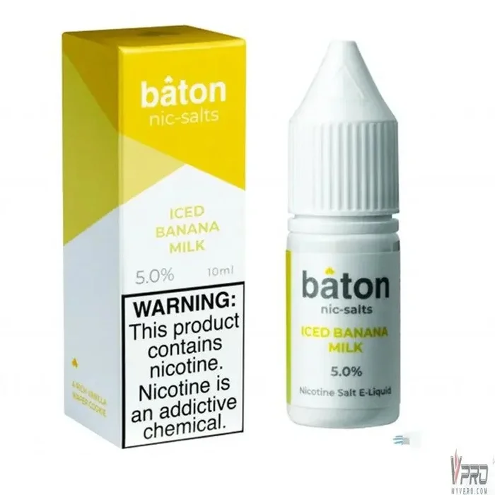 Iced Banana Milk – Baton Salt – 10mL
