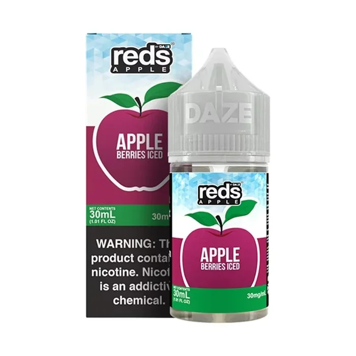 ICED Berries – Reds Apple Salt – 7 Daze 30mL