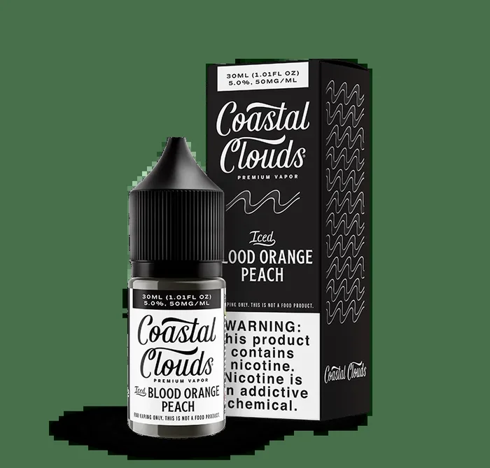 ICED Blood Orange Peach SALT – Coastal Clouds – 30mL