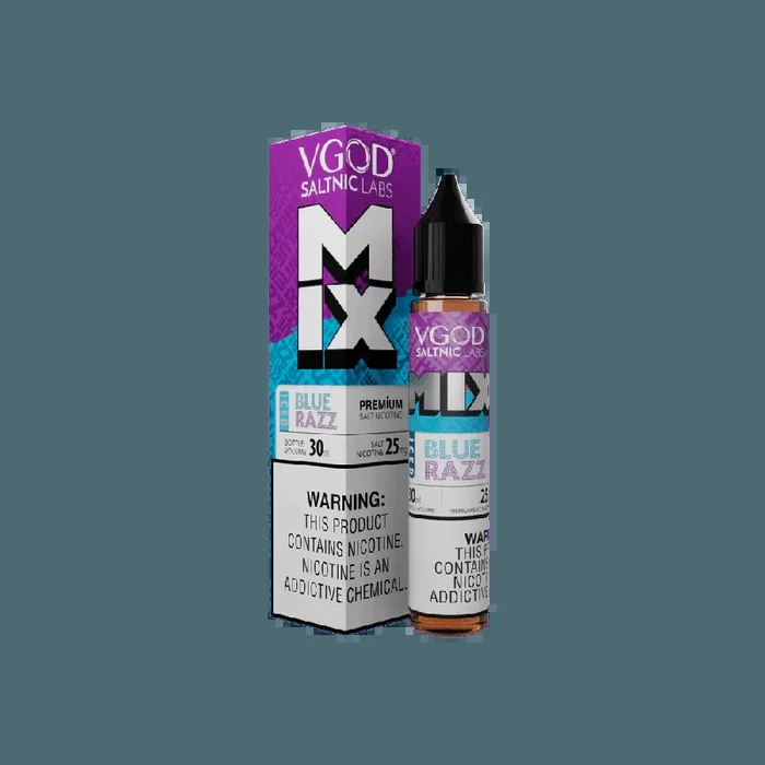 ICED Blue Razz – VGod SaltNic 30mL