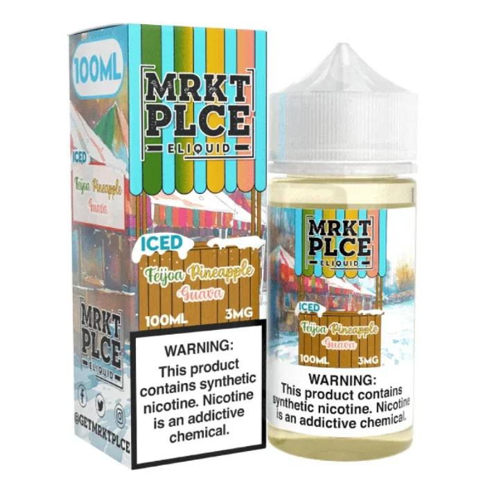 ICED Feijoa Pineapple Guava – MRKT PLCE – 100mL