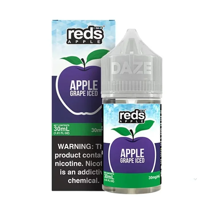 ICED Grape – Reds Apple Salt – 7 Daze 30mL