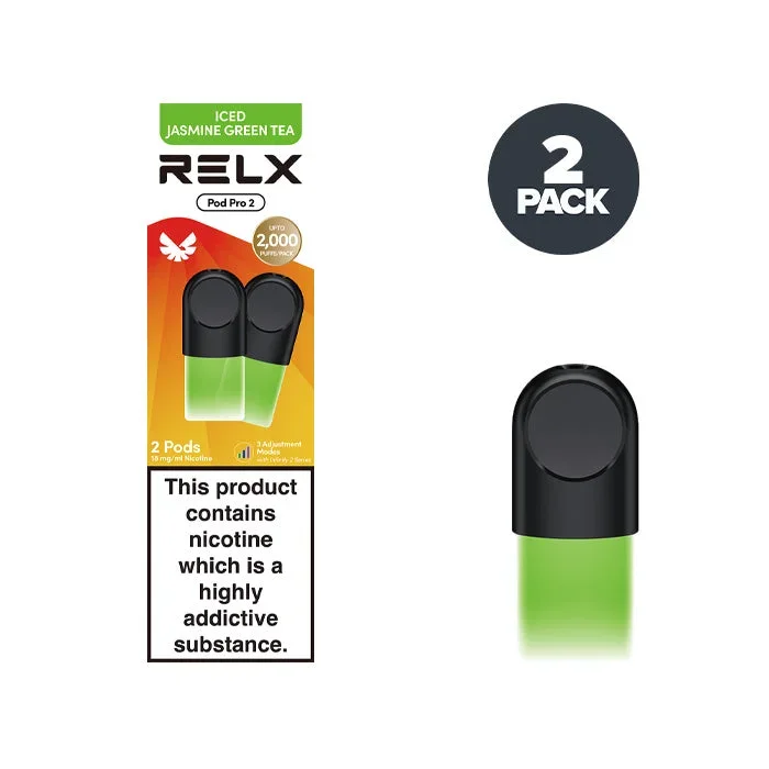 Iced Jasmine Green Tea RELX Pod Pro 2 Pre-filled Pods