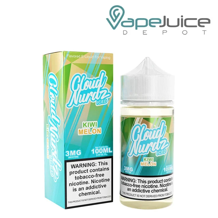 ICED Melon Kiwi TFN Cloud Nurdz eLiquid 100ml