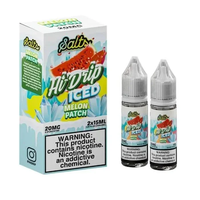 Iced Melon Patch Nicotine Salt by Hi-Drip
