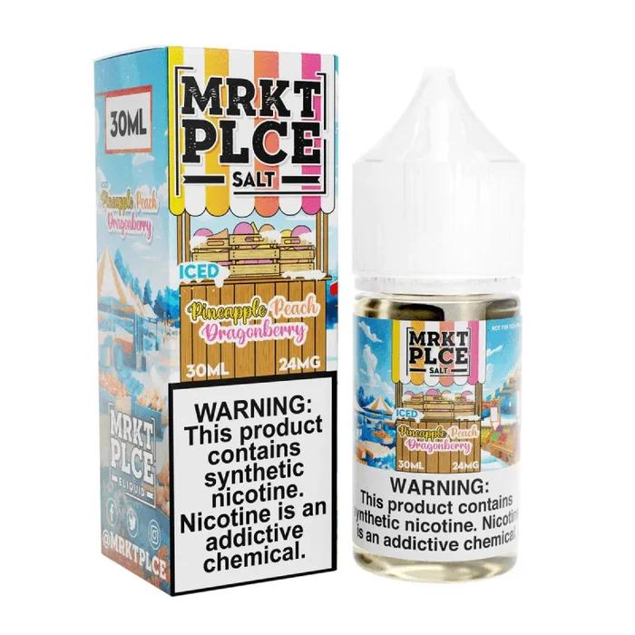 ICED Pineapple Peach Dragonberry SALT – MRKT PLCE – 30mL
