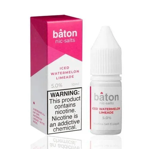 Iced Watermelon Limeade – Baton Salt – 10mL