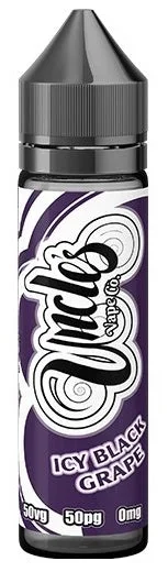 Icy Black Grape E Liquid by Uncles Vape Co