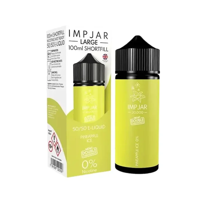 Imp Jar Large Pineapple Ice 100ml Shortfill