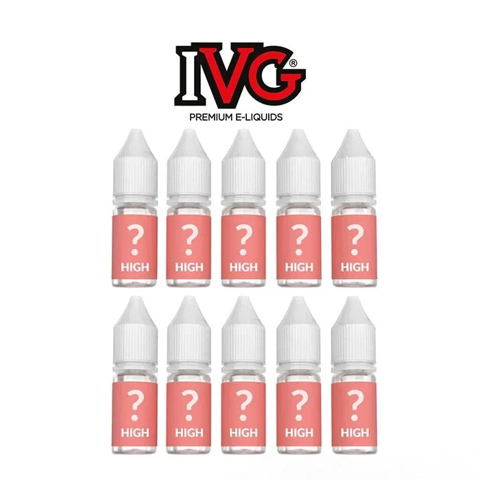 IVG 10x10ml Mystery Bundle – High Strength