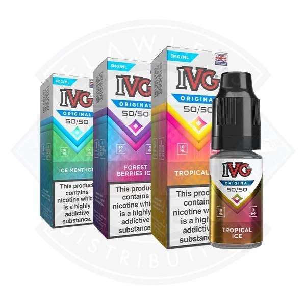 IVG 50/50 Original E-liquid 10ml (3mg)