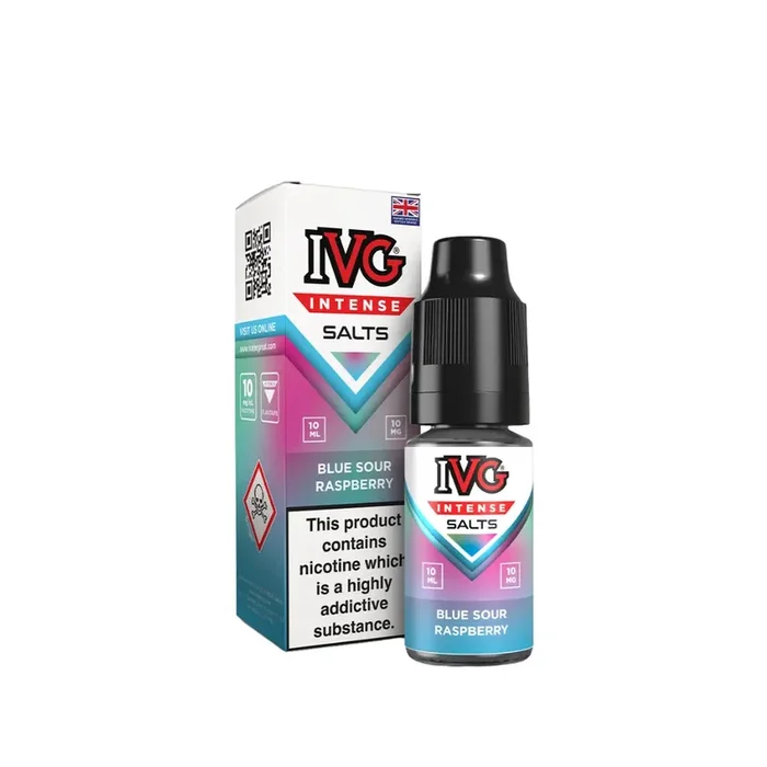 IVG Intense Blue Sour Raspberry Nic Salt 10ml