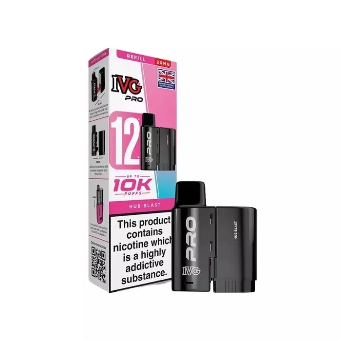 IVG Pro 12 Hub Blast Refill Pod