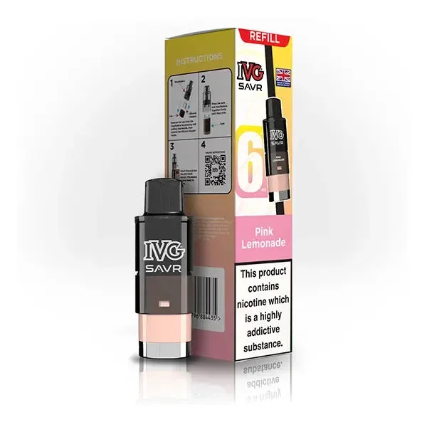 IVG SAVR Pink Lemonade Refill Pods