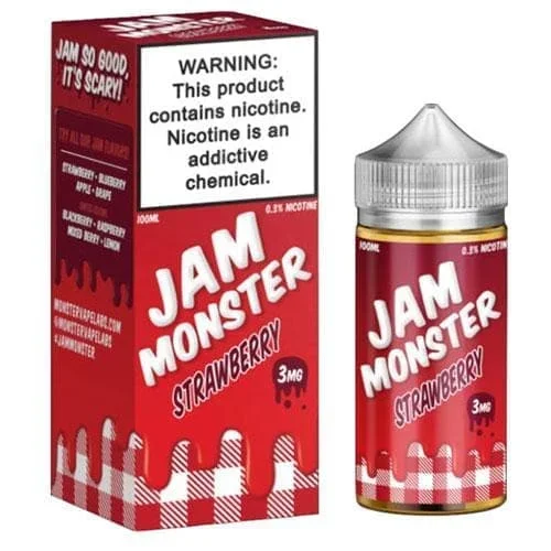 Jam Monster – Strawberry 100ml
