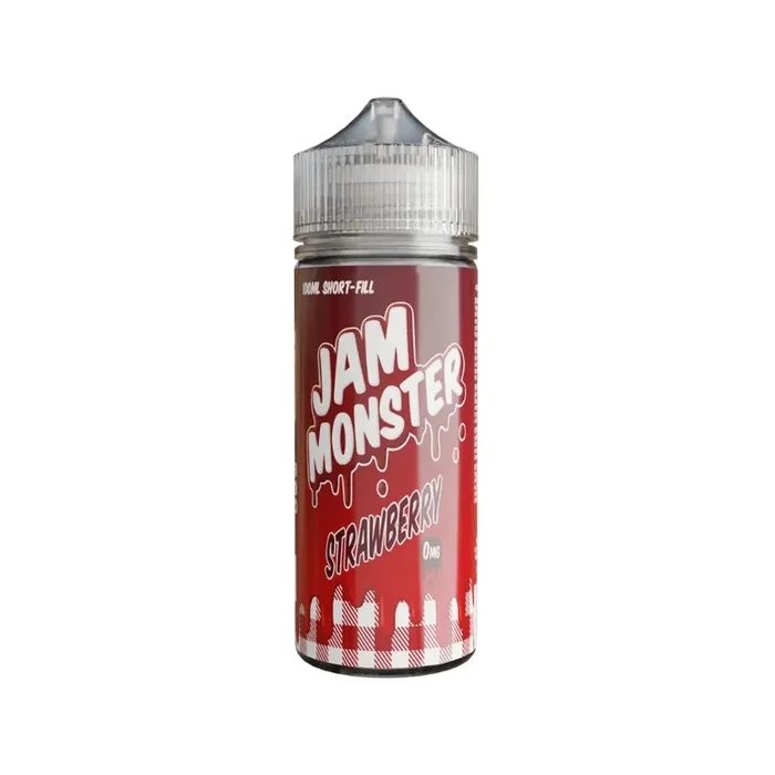 Jam Monster Strawberry Jam 100ml Shortfill