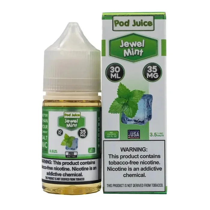Jewel Mint – POD Juice Synthetic Nic Salt 10mg/30mL