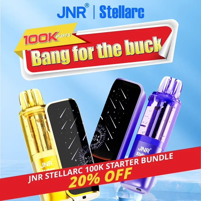 JNR Stellarc 100K Starter Bundle – Kit + Pod (20% OFF)