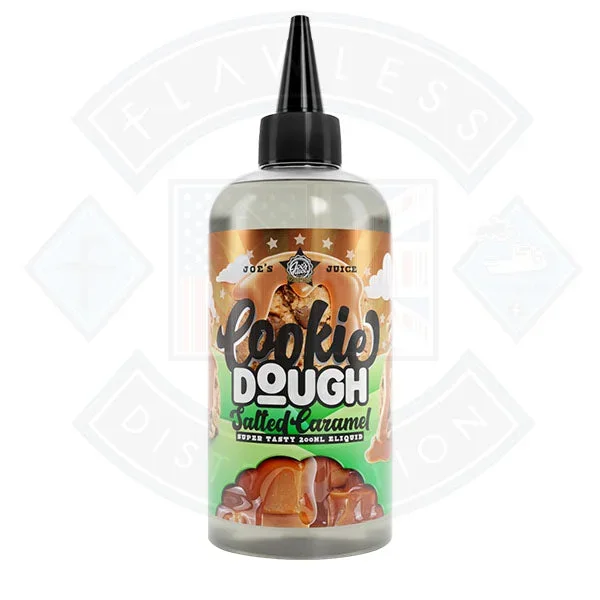 Joes Juice Cookie Dough Salted Caramel 200ml 0mg shortfill e-liquid