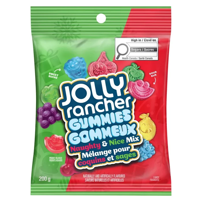 Jolly Rancher Gummies Candy Naughty & Nice Mix, 200 g