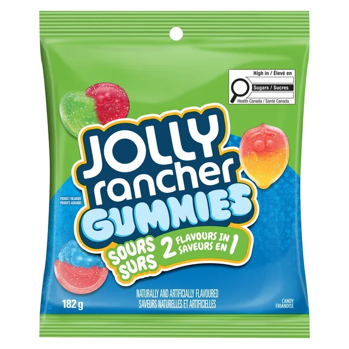 Jolly Rancher Misfits Gummies Candy Sours, 182-g