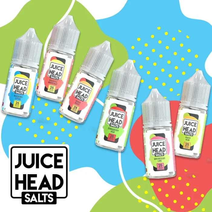 JUICE HEAD E-LIQUID COLLECTION 30ML SALT NIC
