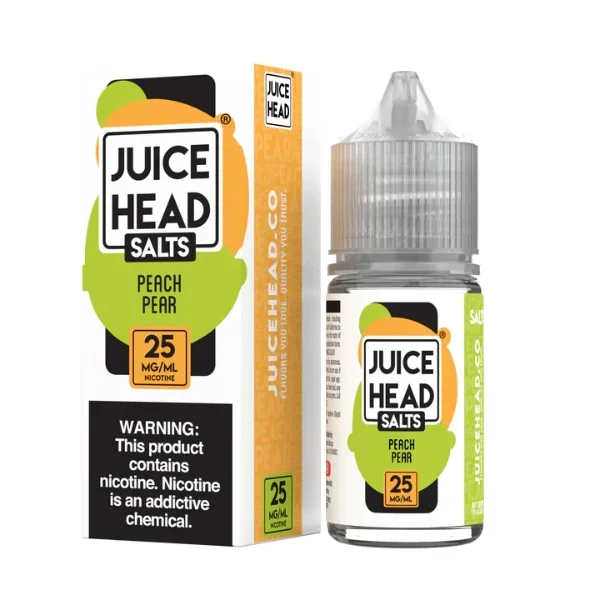 Juice Head Salt_30mL_Peach Pear –