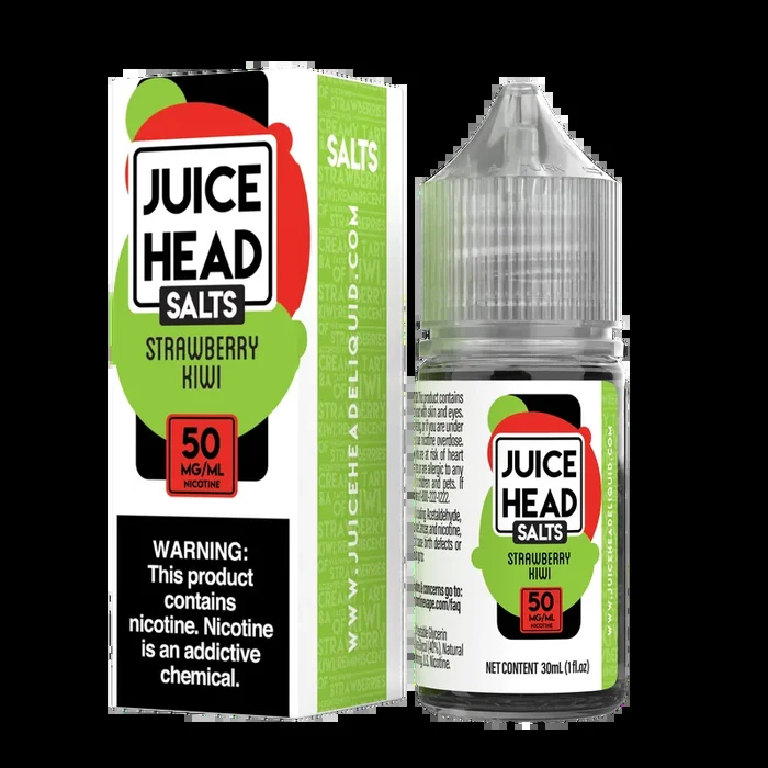 Juice Head Salts – Strawberry Kiwi – 30ML E-Liquid
