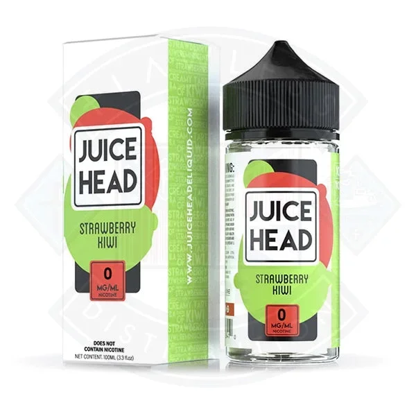Juice Head Shake and Vape Strawberry Kiwi 0mg 100ml Shortfill