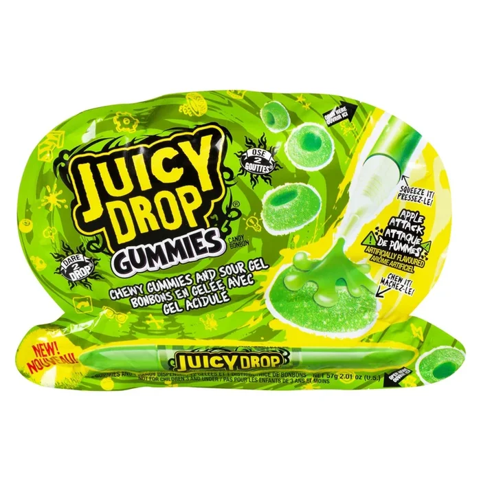 Juicy Drop Gummies, 57-g