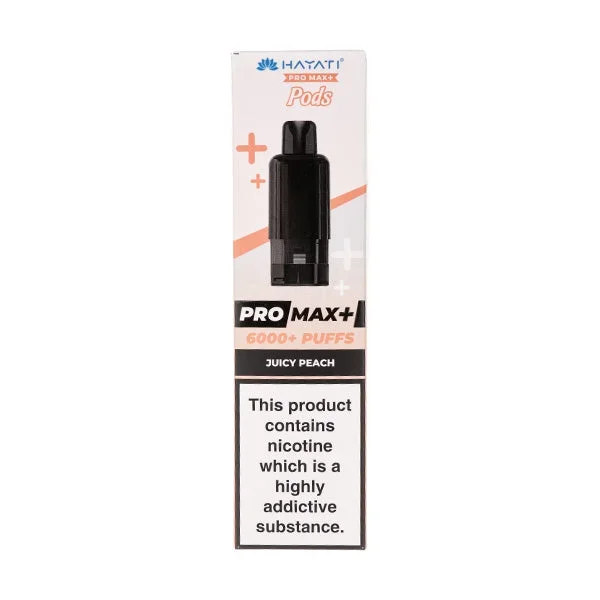 Juicy Peach Pro Max Prefilled Pod + Refill by Hayati