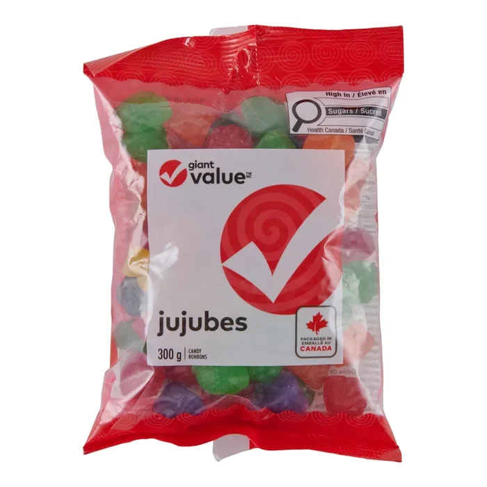 Jujubes Giant Value – 300 g