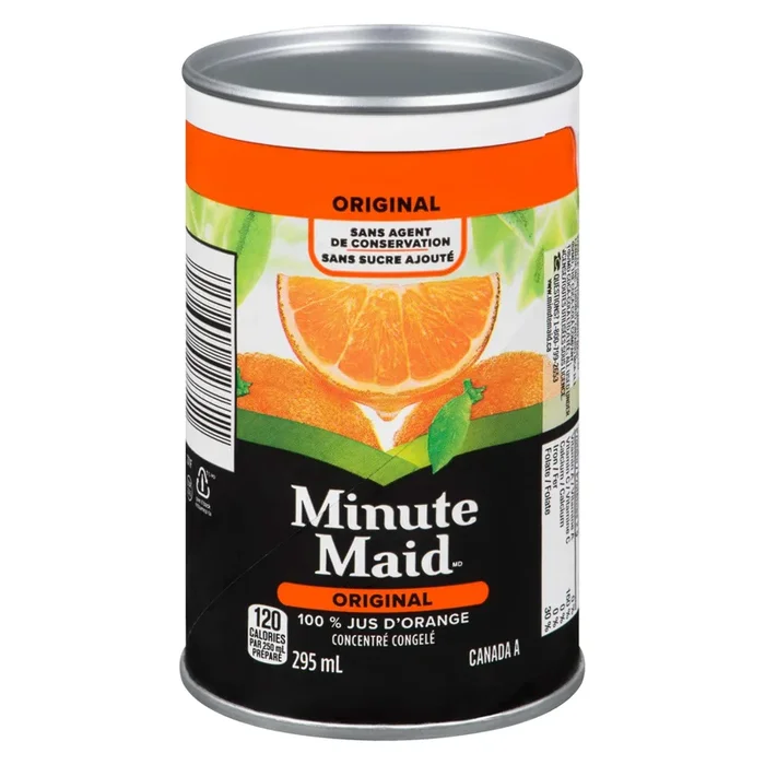Jus d’orange original 100 % Minute Maid – 295 ml